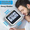 Homust Reloj Despertador Super Fuerte Con Vibracion Para Per 2