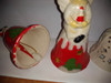 Campana De Ceramica Navideña. Angel / Santa 2