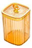 Frasco De Armazenamento De Cozinha, Recipiente Âmbar Grande 0