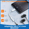 Adaptador Audio Usb C A Plug 3.5mm Para iPhone 15 S24 / Mike 1