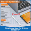 Adaptador Audio Usb C A Plug 3.5mm Para iPhone 15 S24 / Mike 4