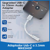 Adaptador Audio Usb C A Plug 3.5mm Para iPhone 15 S24 / Mike 5