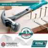 Martillo Forjado Antishock 450gr Total Industrial Galponero 3