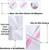 Kit 10 Saco Lavar Roupa Delicada Intima Papa Bolinha 2