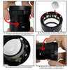Lupa De Escala Joyero 10x 8 Luz Led 25mm 7