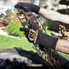 Guantes Parrilla Asado Calor Temperatura Largos Lusqtoff Pro 3
