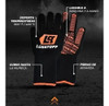 Guantes Parrilla Asado Calor Temperatura Largos Lusqtoff Pro 4
