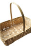 Kit 10 Artesanato De Bambu Vime Flaudeira Cesta Padeira 24cm 0