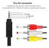 Pingping, Cable De Video De Cámara Av De 3.5 Mm A Rca Av, Co 1