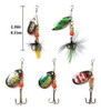 Set De Señuelos Para Pesca Kingforest 20 Piezas Con Estuche 5