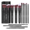 Brochas Set X 10 Maquillaje Con Estuche Profesionales 0