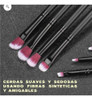 Brochas Set X 10 Maquillaje Con Estuche Profesionales 5