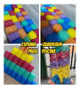 Espuma Quadrada Para Piscina De Bolinhas Kit C/1000+brinde 5