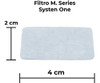 Kit Filtro/ Espuma Cpap M. Series E System One - 10 Unidade 4