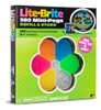 Modelo Lite Brite Hd E Conjunto De Recarga Peg + Armazenamen 5