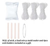 Moldes Plasticos Para Fabricar Velas 4 Diseños -kit Modelo 4 3