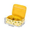 Frjjthchy Fresh Lemon Pattern Bolsa De Cosméticos De Múltipl 1