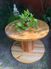 Ratona Madera Maciza Redonda Carretel 1