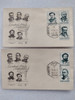 2 Sobres Conmemorativos Escritores Argentinos 0