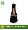 Funda Para Guitarra Acustica Clásica Con Acolchado Mochila 5