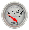 Reloj Voltimetro Competicion 25/8 12v. Plata 0