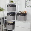 ~? Temary 12 Pulgadas Cube Storage Baskets 4 Pack Contenedor 4