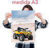 Atv Cuatri Coleccion 1 Fotos Hd 30x40 Cm  Lamina / Poster A3 1