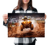 Atv Cuatri Coleccion 1 Fotos Hd 30x40 Cm  Lamina / Poster A3 6