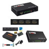 Caja Splitter Hdmi 1 X 4 Metálica Activa Alta Definición 4k 1