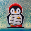 Rolando Bolinha Com O Pinguim Babebi Brinquedo Educativo 4