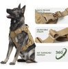 ~? Chaleco De Arnés Táctico Para Perros Con Mango Para Perro 2