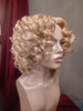 Peluca Rubia Rulos Corta 4
