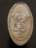 Moneda 1 Cent Dolar Elongada Disney Mickey Mouse 0