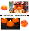 Jack-o-lantern De Halloween Piscando, 12 Unidades 2