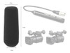 Espuma Microfone Sony Pd170 Z1 Z7 Z5 Hd1000 Nx5 Envio Carta 2
