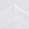 Cortinas Transparentes Blancas Dwcn Cortinas De Bolsillo Con 3