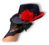Chapéu Pomba Gira Rosa Negra Maria Padilha 0