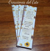 Marcalibros Personalizados X 3 Unidades 3