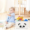 Cesta Rectangular De Almacenamiento De Panda Con 1