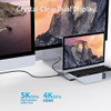 Adaptador Para Macbook Pro Air Hub Usb C Hdmi Sd Thunderbolt 5
