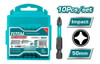 Set Puntas Impacto Ph2 X 50mm Total Tacim16ph223 X 10 U 1
