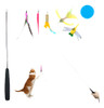 5pcs/lot Divertido Gatito Gato Teaser Tubo Barra Interactiva 0