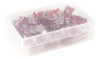 Grapas Wonder De Clover, Paquete De 50, Color Rojo 3