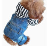 Ospet Small Dog Denim Hoodies Puppy Jacket Pet Chaleco Con C 0