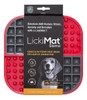 Tapete Lickimat Vermelho - Alimentador Veterinário 1