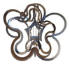 Wind Spinners / Móvil De Viento Acero Inox flor 30cm X3 1