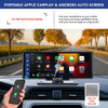 Pantalla Táctil Hd De 23.6cm Con Carplay Y Android Auto 1
