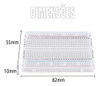 5x Protoboard Breadboard 400 Pontos Furos Pinos 6