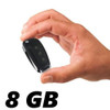 Mini Camera Secreta Oculta Com Audio Espia Sensor De 8gb 0