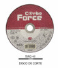 Disco De Corte 180 X 1,6 X 22,3 Mm Carbo Force Cx C/ 25 1